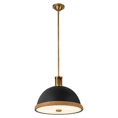 Alora Lighting PD331016 Doral 2 Light 17" Wide Pendant