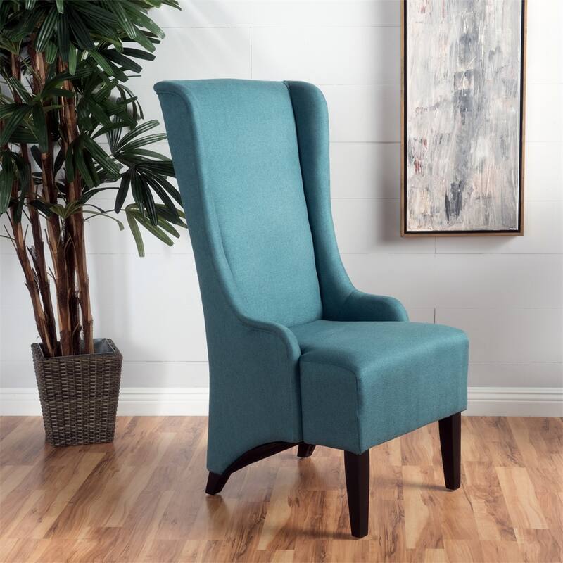 Dining Chair, Upholstered Back Rest Seat Accent Chair With Birch Wood Legs, Leisure Chair For Restaurants Living Rooms
