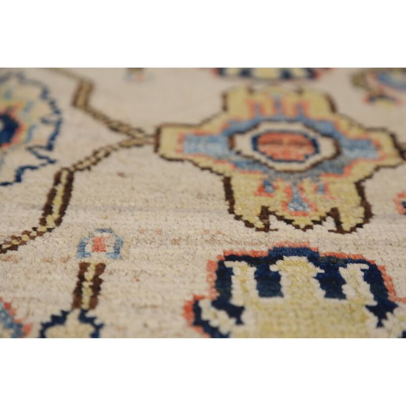 Vegetable Dye Heriz Serapi Oriental Rug Hand-Knotted Foyer Wool Carpet - 3'4"x 5'0"