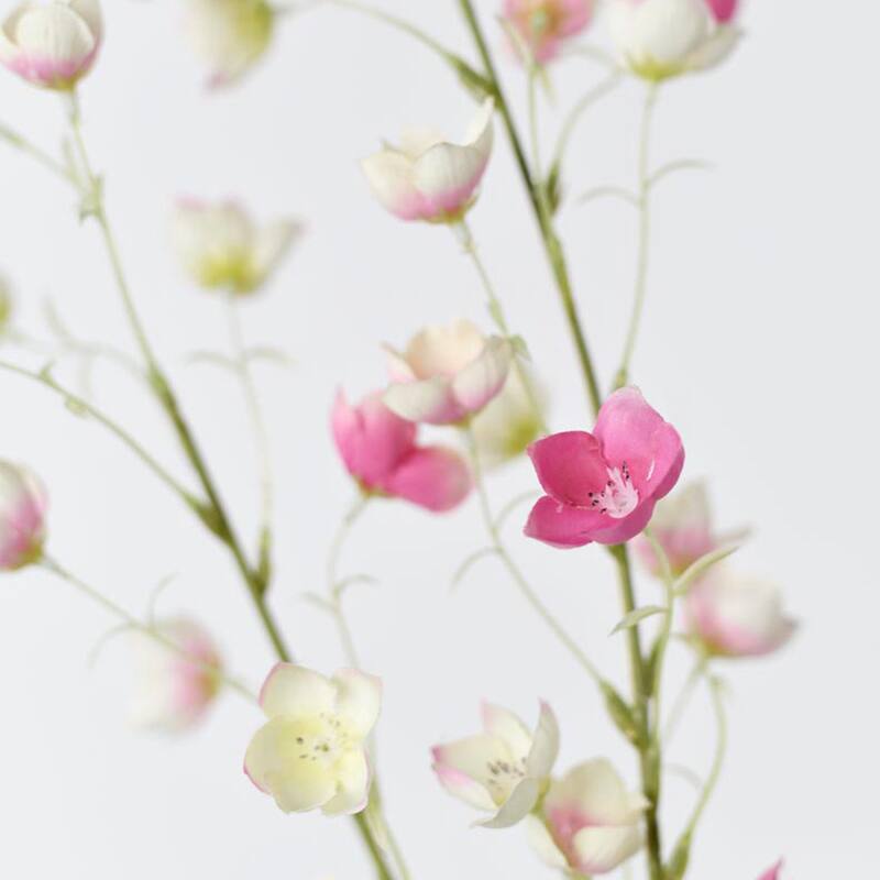 Silk Decorative Artificial Enkianthus(Pack of 1 Branch)