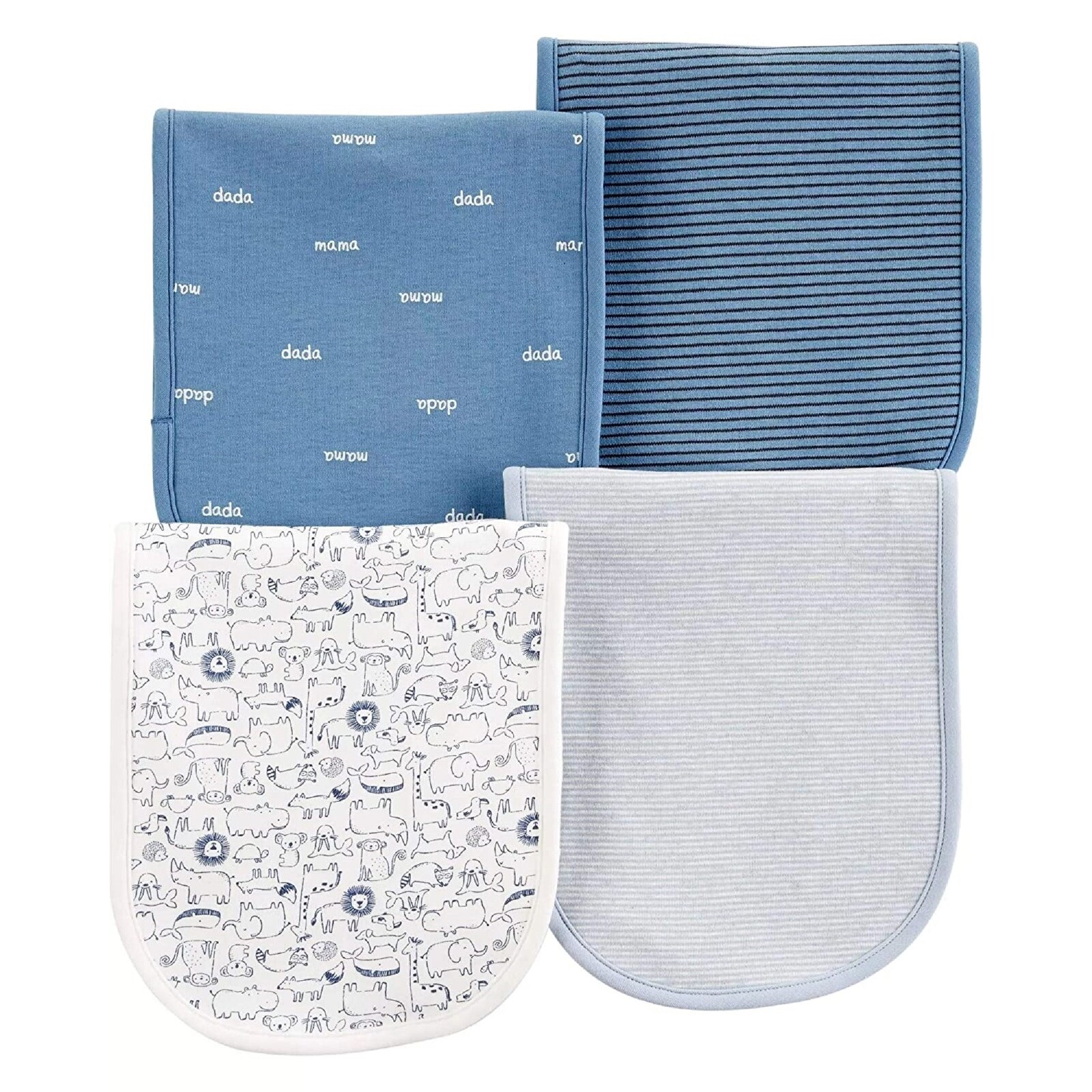 cotton burp cloths