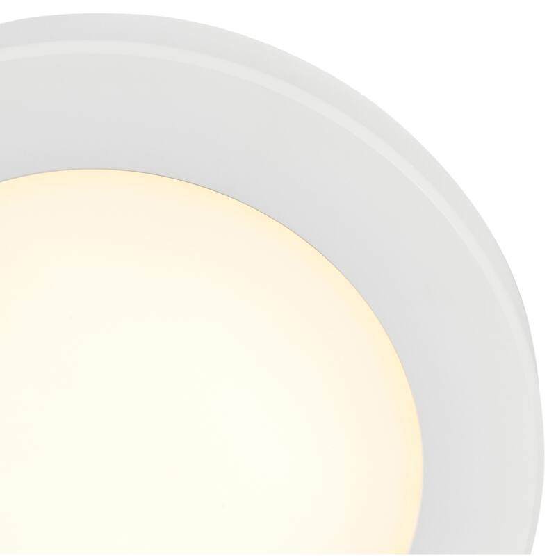 Access Lighting Slim 7.5" LED Flush Mount - White Finish