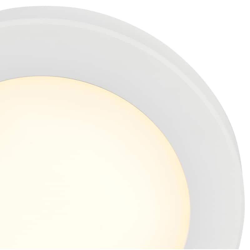 Access Lighting Slim 9.5" LED Flush Mount - White Finish