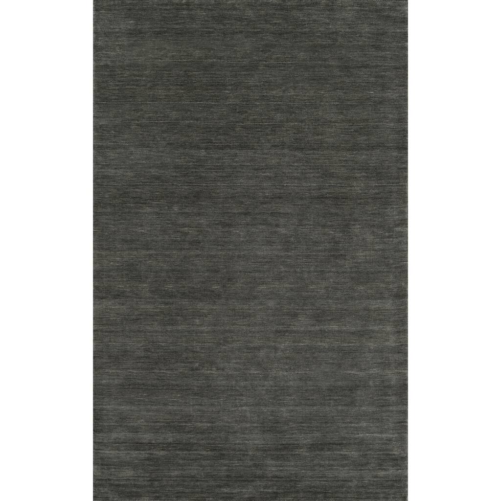 Momeni Gramercy Hand Loomed Wool Contemporary Solid Area Rug