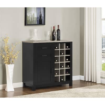 Avenue Greene Commerce Bar Cabinet - 37"h x 36"w x 18"d