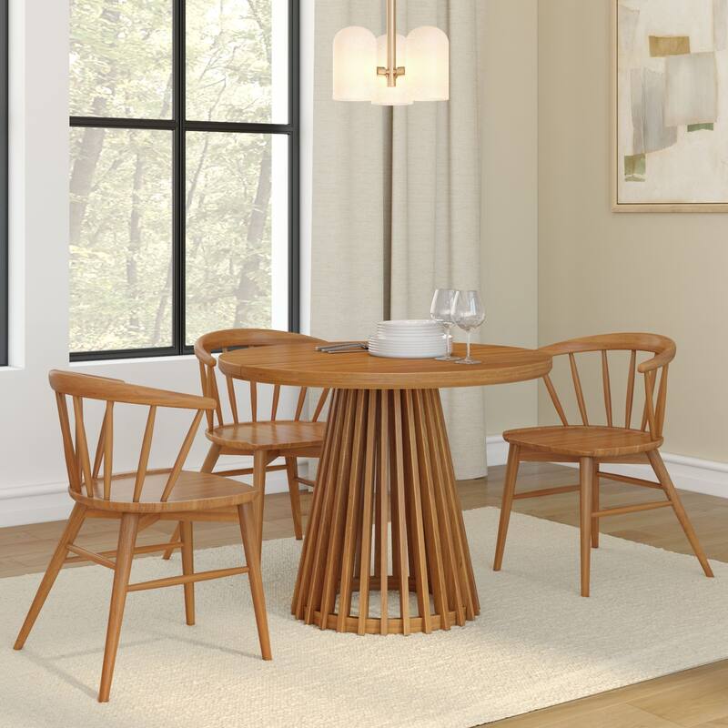 Plank and Beam Lido Round Pedestal Dining Table - 38"