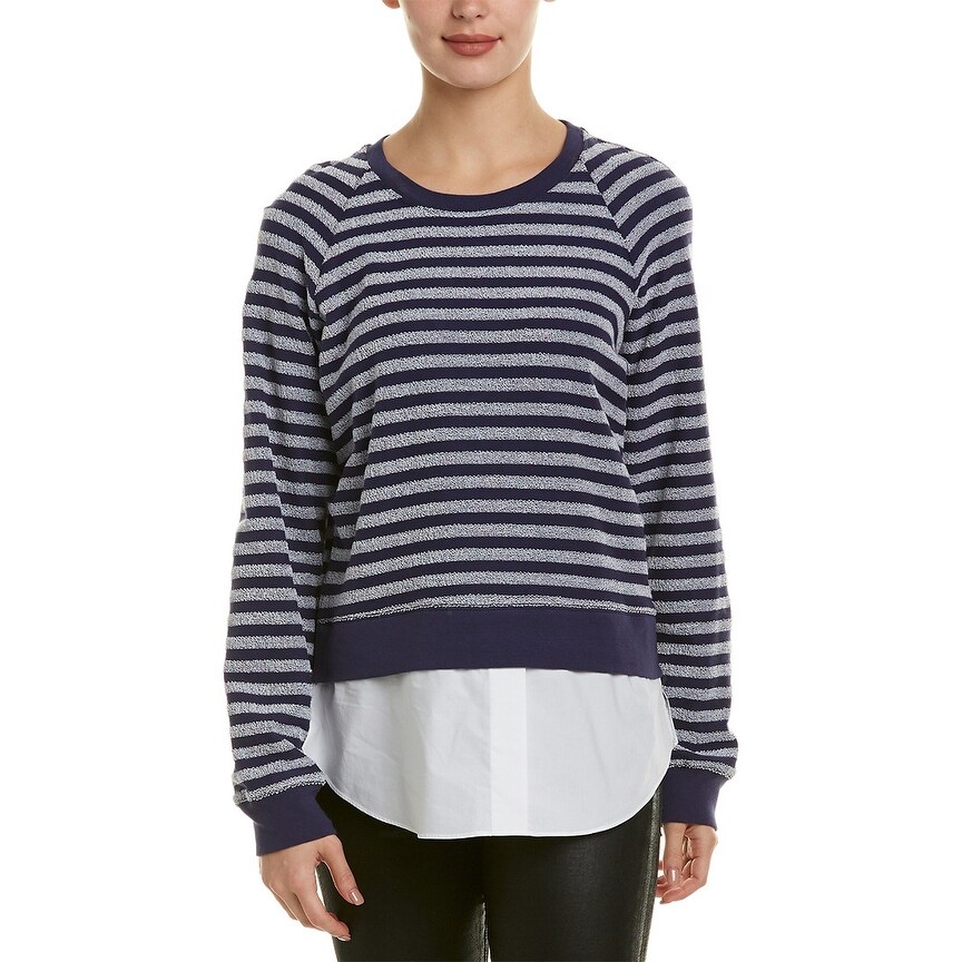 sweatshirt under shirt