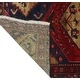 preview thumbnail 4 of 8, Vintage Distressed Mehry Red/Navy Runner - 3'1" x 14'0"