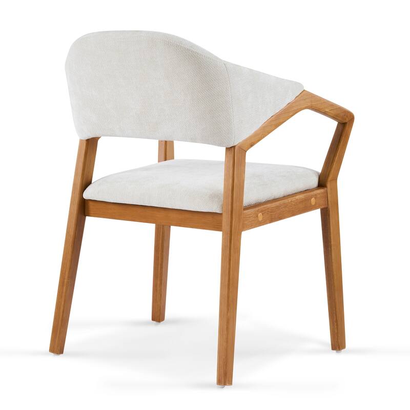 Christopher Knight Home - Avalon Modern Upholstered Dining Chair Set with Ergonomic Curved Backrest