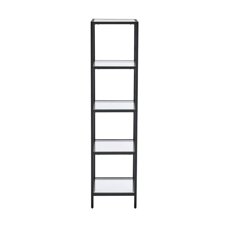 Swiss Madison SM-BC51 Pierre 65" Stainless Steel Free Standing Linen - Matte Black - Anthracite Finish