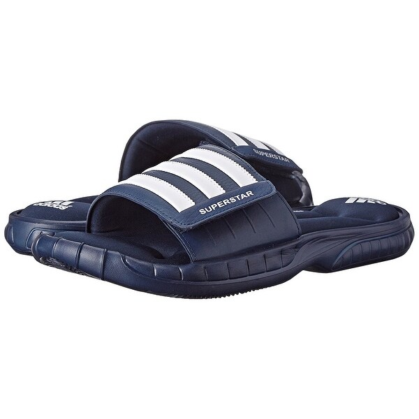 Adidas men's superstar 3g cloudfoam athletic slide sandals stores clearance