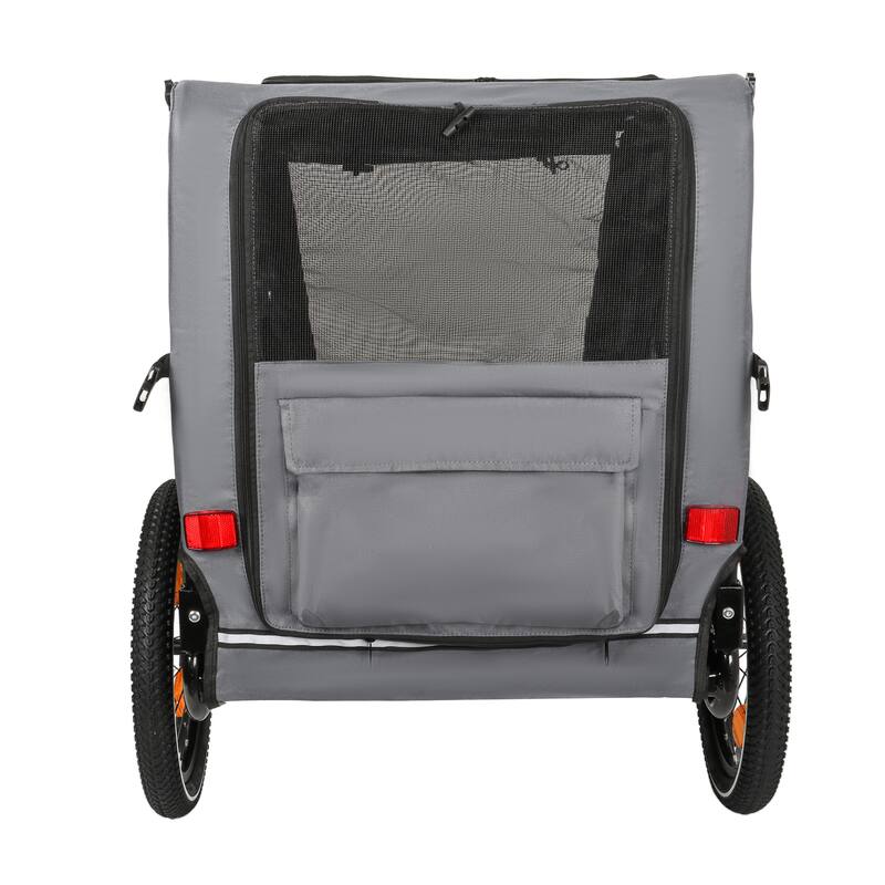 Pet Bike Trailer Dog Cart for Bicycle,Suitable for Small and Medium Pets, Easy Folding Cart Frame, Non-Slip Floor