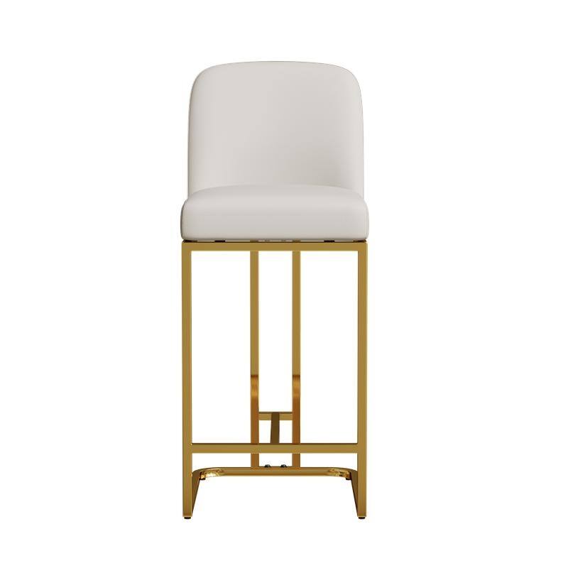 Dining Bar Chairs Set Of 2, Modern Style Bar Chairs With Simple Design, Creative Design Comfortable High Stools