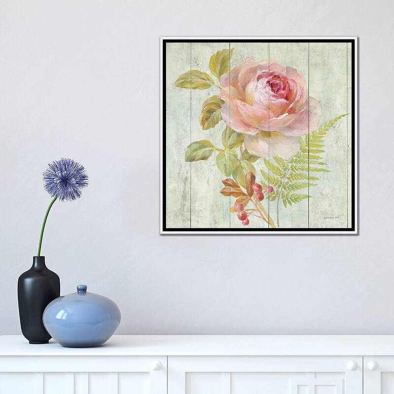 iCanvas "Natural Flora I" by Danhui Nai Framed