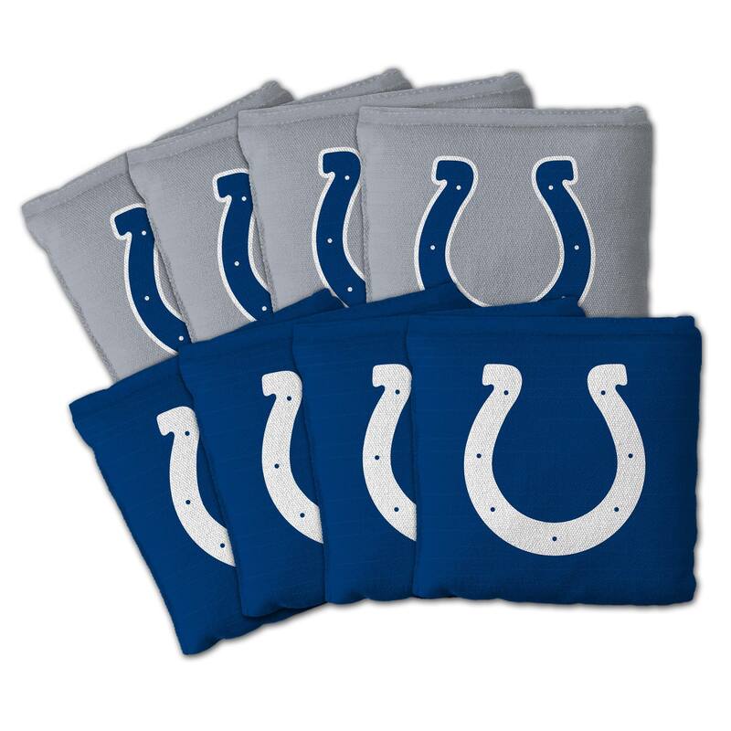 Indianapolis Colts NFL Dual Sided Pro Stop & Slide Cornhole Bags