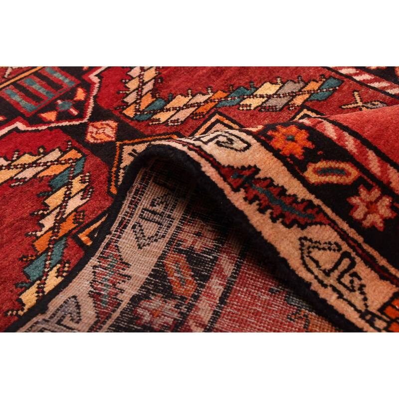ECARPETGALLERY Hand-knotted Konya Anatolian Red Wool Rug - 3'1 x 14'4