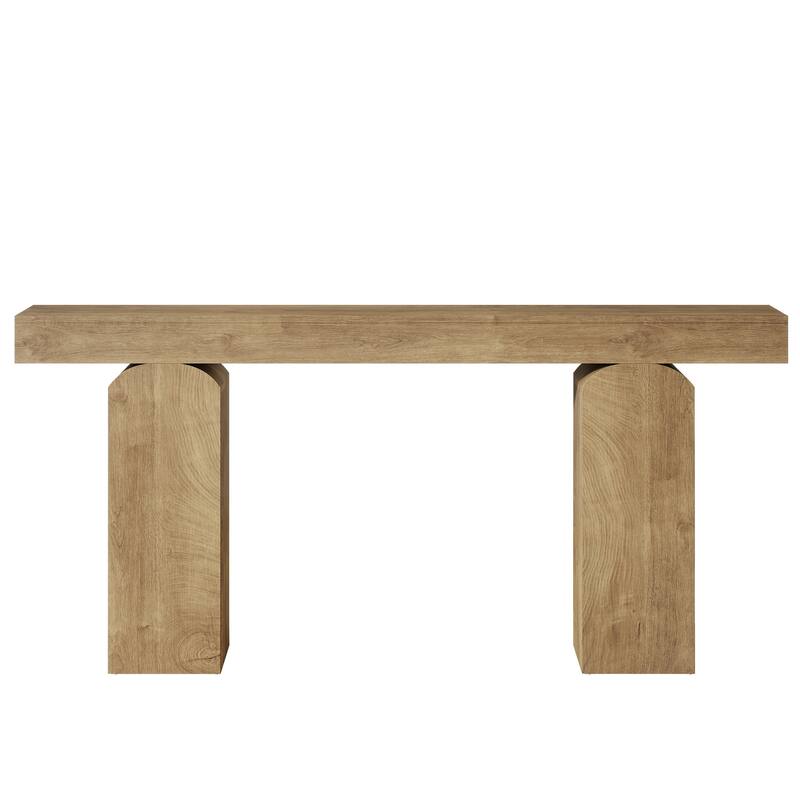 Console Table, Wooden Entryway Table, Sofa Behind Couch Table Hallway Foyer Accent Table