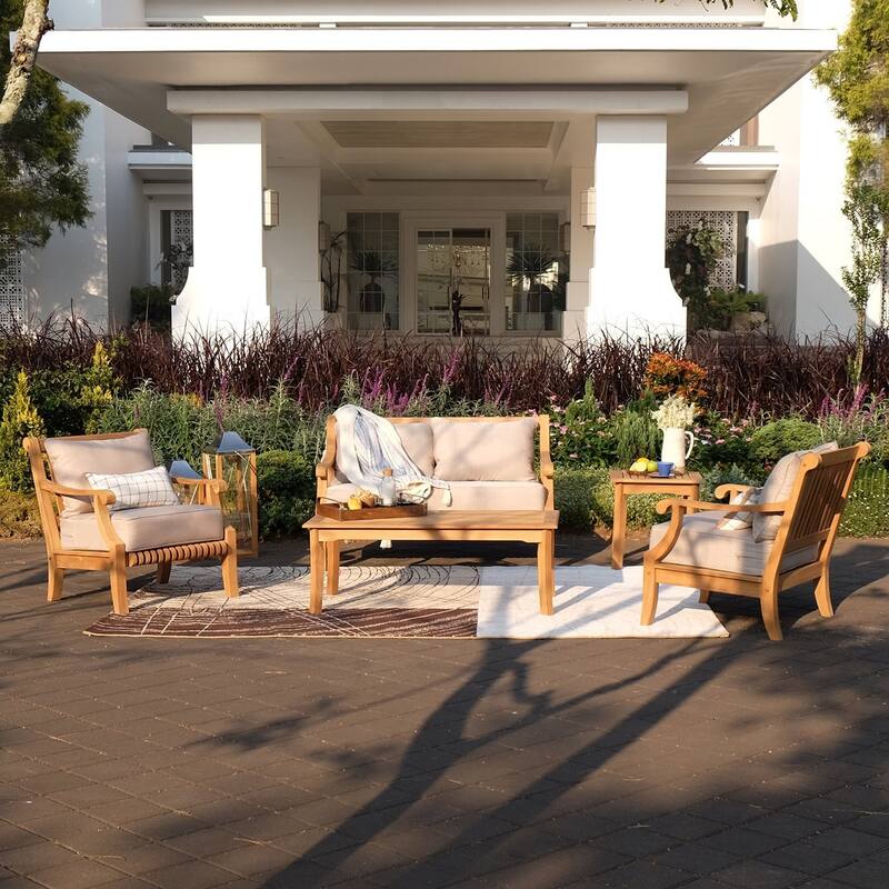 Cambridge Casual Chara Teak Outdoor Side Table