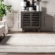 preview thumbnail 15 of 24, Nuloom Eliana Contemporary Striped Area Rug