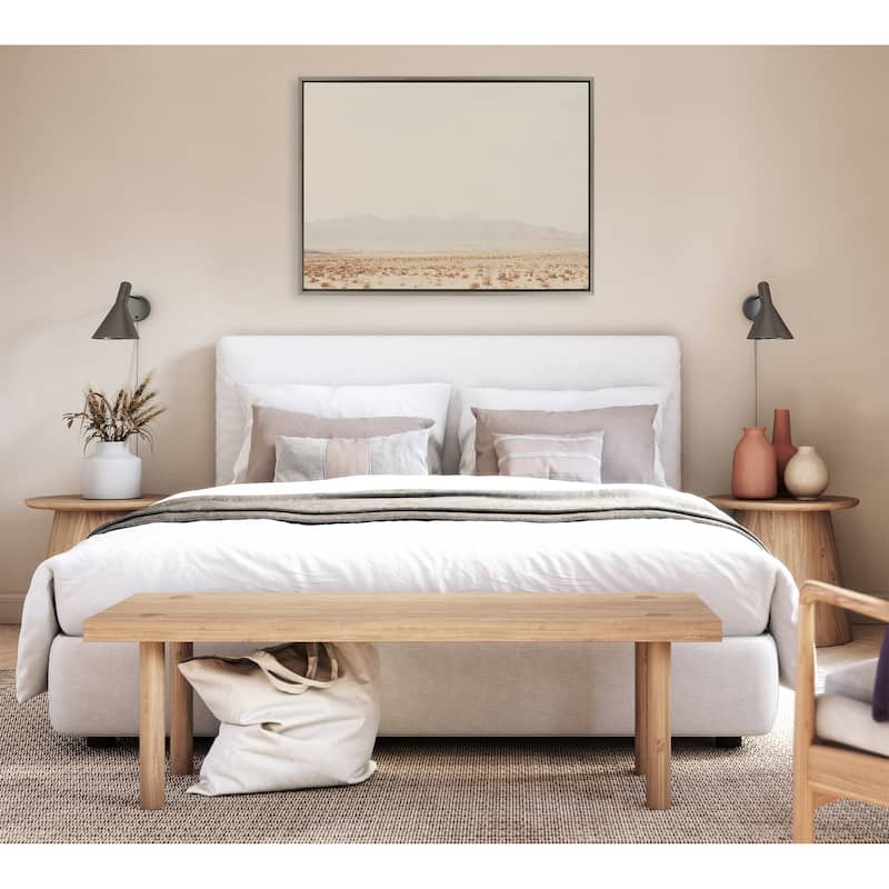 Kate and Laurel Sylvie California Dreaming Framed Canvas by Laura Evans