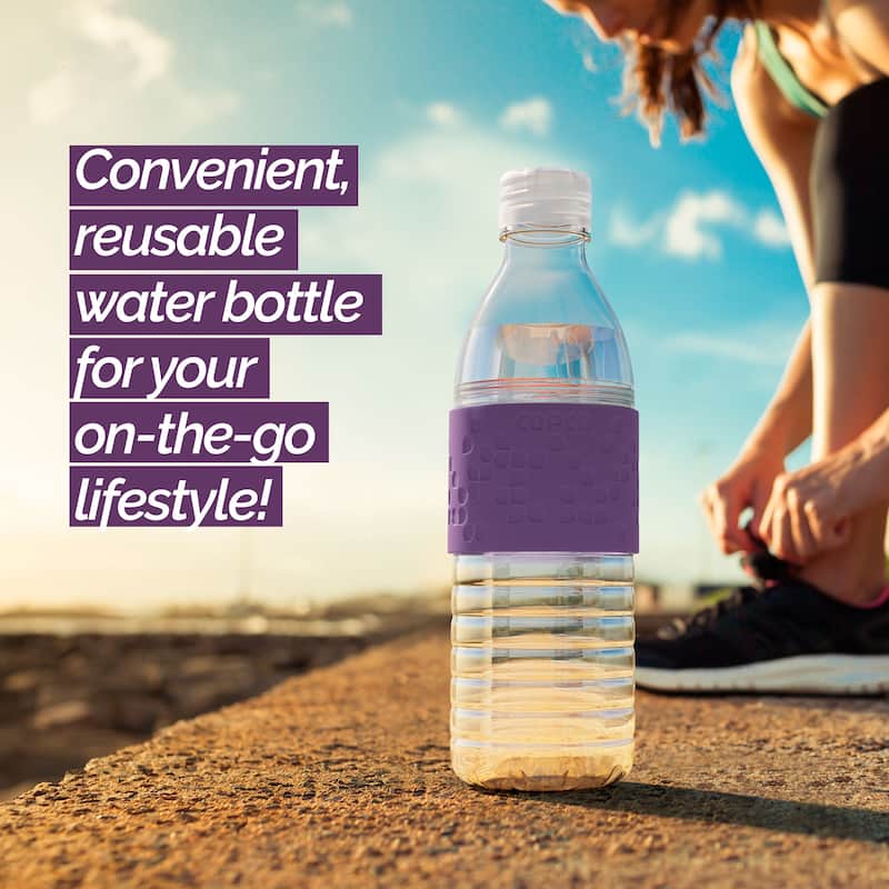Copco Hydra Reusable Tritan Water Bottle with Spill Resistant Lid