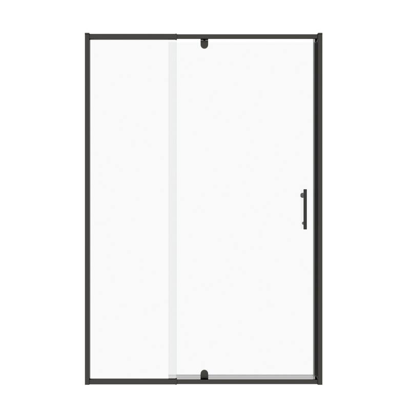 50-54"W x 71"H Piovt Swing Glass Shower Door