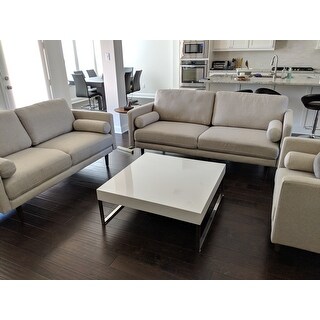 Oana Mid-Century Tapered Leg Seating Collection with Pillows by iNSPIRE Q Modern