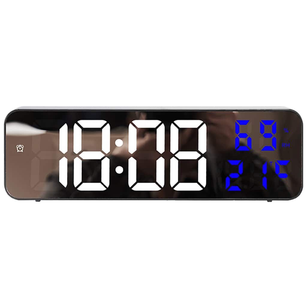 Large Digital Clock, Silent Non Ticking Modern Wall Clocks for Office, Home, Kitchen, Bedroom, School 9 Inch - 9 Inch