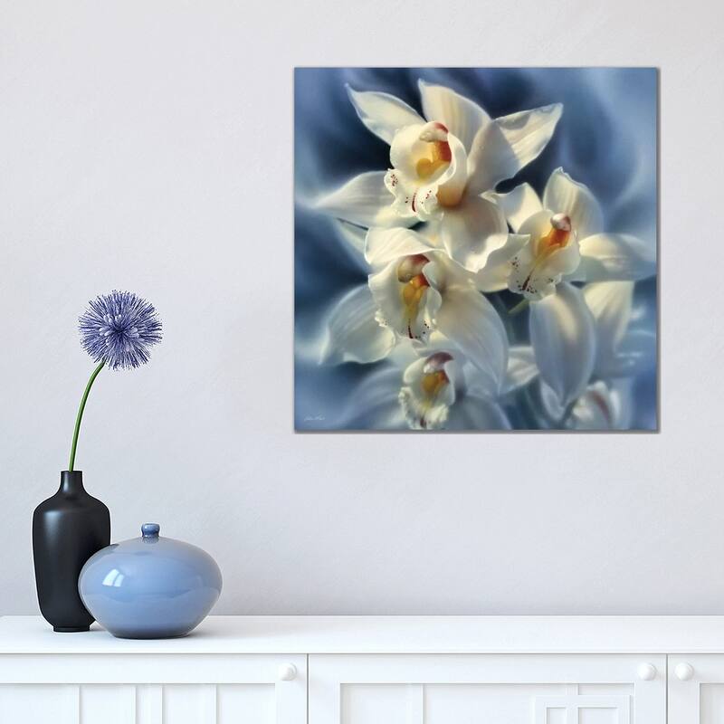iCanvas "Orchids, Square" by Collin Bogle Canvas Print - 18x18x1.5