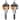 Stainless Steel 27mm HSS Drill Bit Hole Saw Set of 2