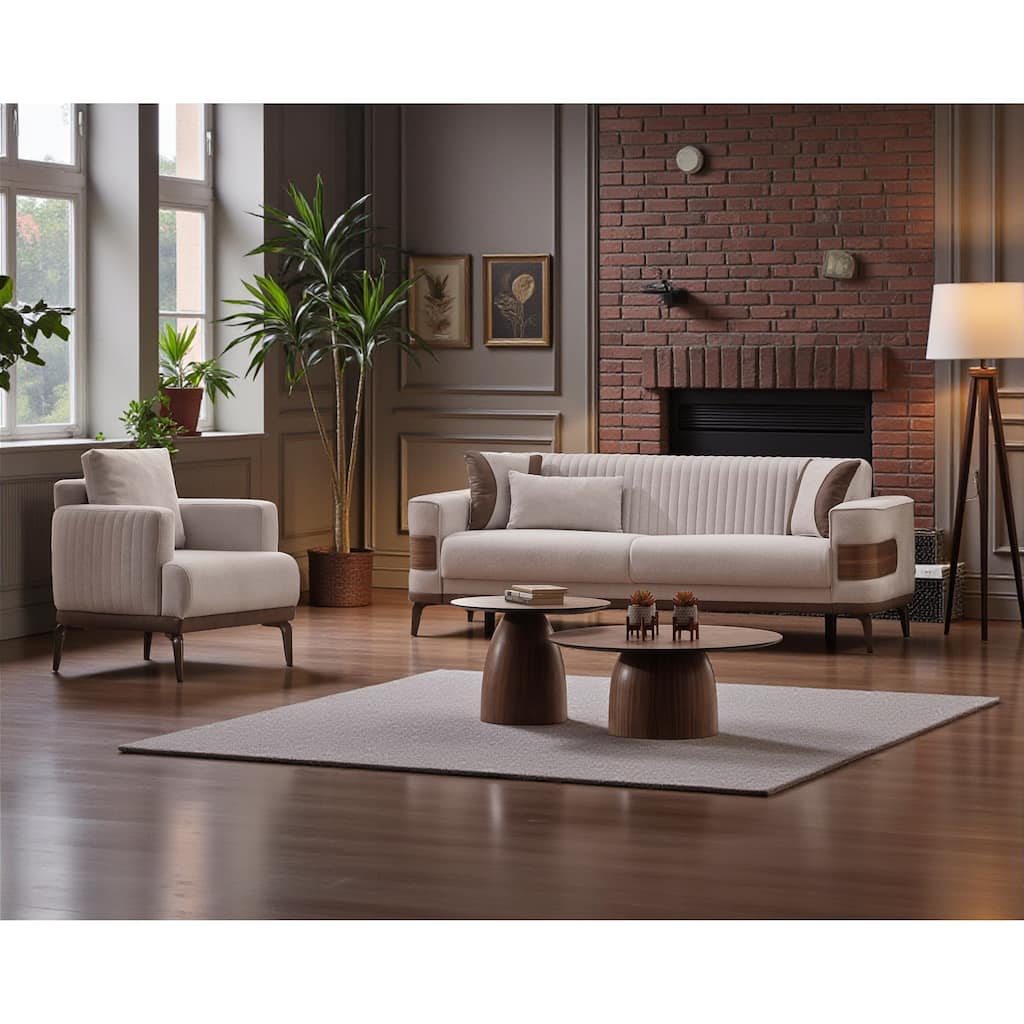Novaform 2 Pieces Living Room Sets 1 Sofa 1 Chair