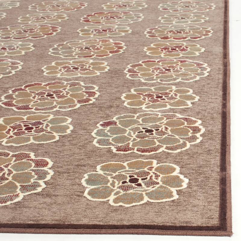 Martha Stewart by SAFAVIEH Burkhild Floral Viscose Rug