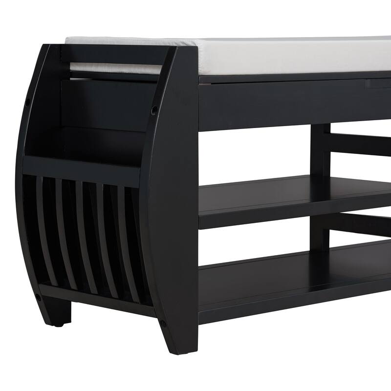 Vintage Multifunctional Storage Bench