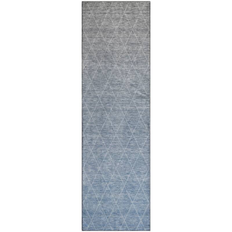Premium Washable Super Soft Ombre Diamonds Mayfield Rug