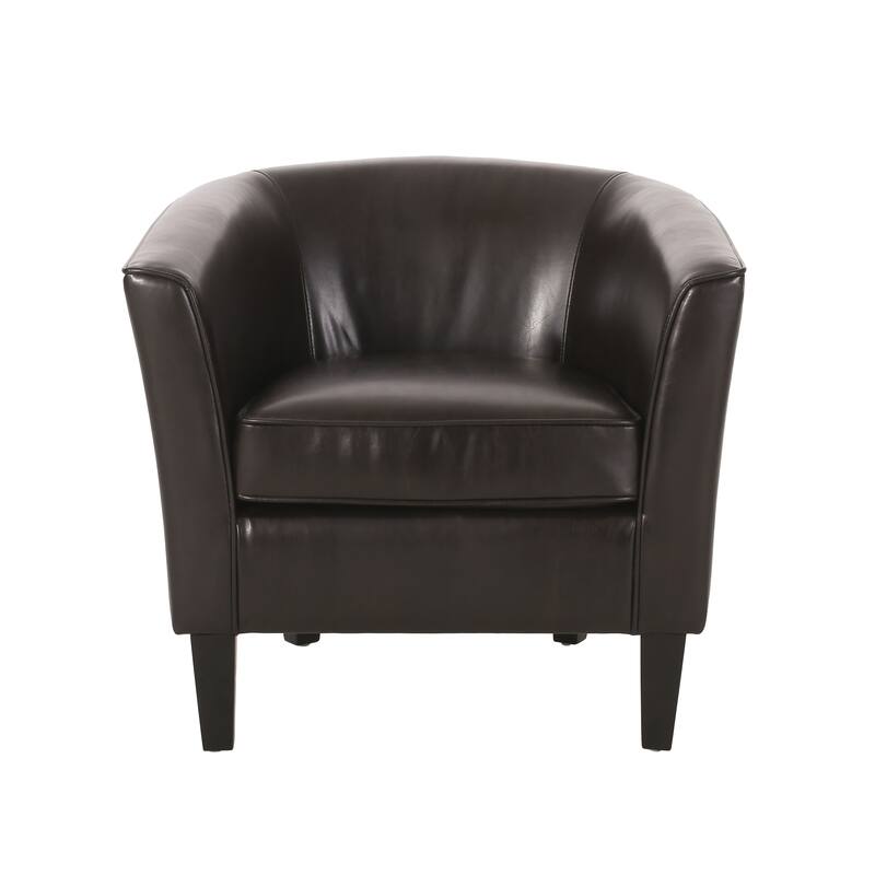 Modern Single Seat Brown Club Chair