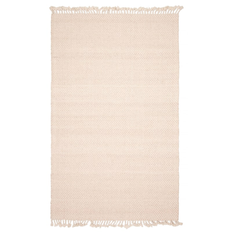 ECARPETGALLERY Hand Tufted Sienna Pink Wool Rug - 4'11 x 7'11 - Pink - 4'11 x 7'11