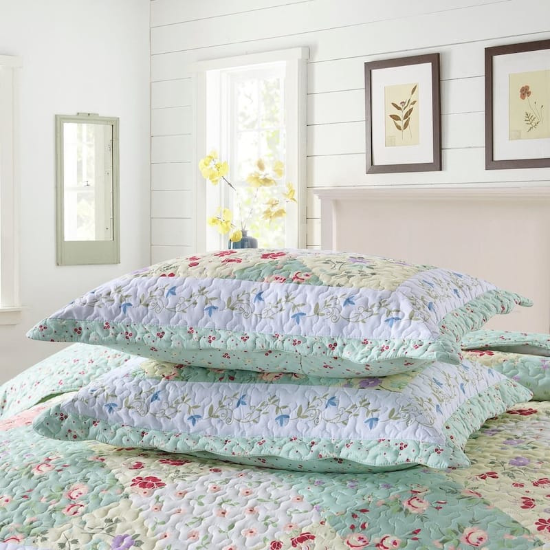 MarCielo 3-piece Printed Lightweight Bedspread Set