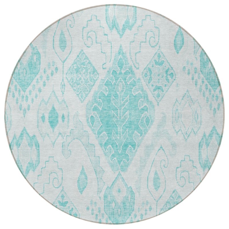 HomeRoots Moroccan Transitional Rectangle Outdoor Rug