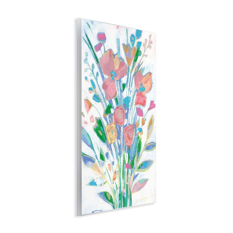 Stupell Pastel Joyful Bouquet Wall Plaque Art Design By Stephanie Fielden