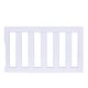 preview thumbnail 53 of 53, Dream On Me Convertible Crib Toddler Guard Rail Lavender Ice