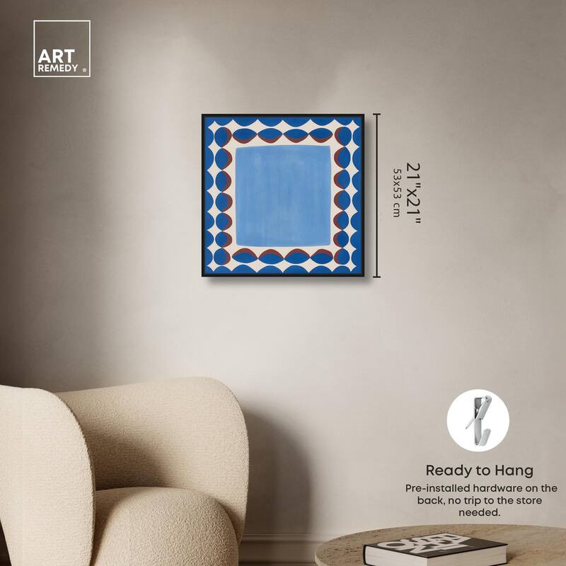 Framed in Color II Canvas by Art Remedy