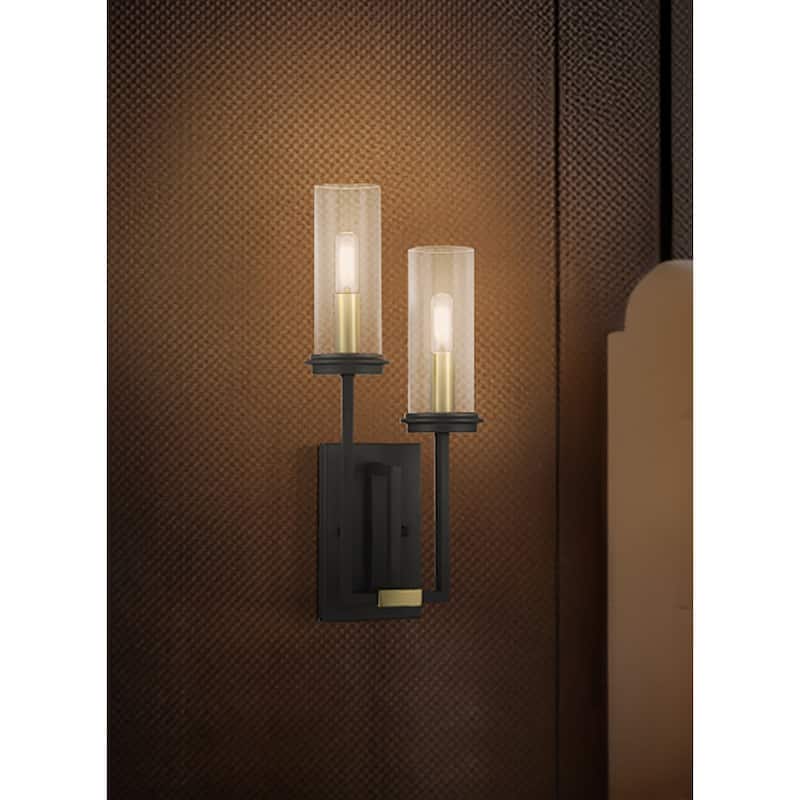 Minka Lavery 3202 Hillstone 2 Light 19" Tall Wall Sconce