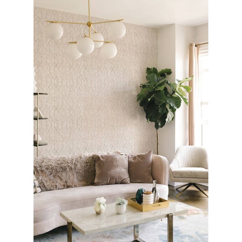 A-Street Prints Koura Gold Budding Branches Wallpaper