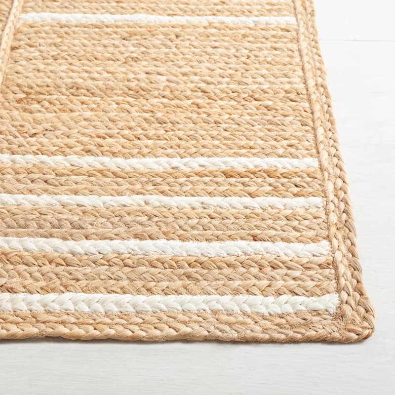 SAFAVIEH Handmade Natural Fiber Hadire Farmhouse Jute Rug