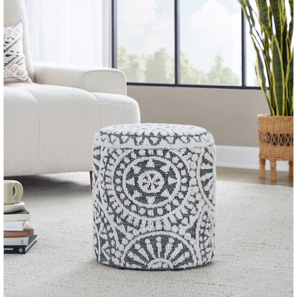 The Curated Nomad Tegan 18" Storage Ottoman Ottoman