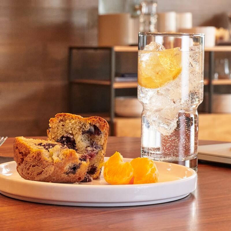 Libbey Newton Stackable Tumbler Glass, 16-ounce, Set of 6 - Set of 6 - Set of 6