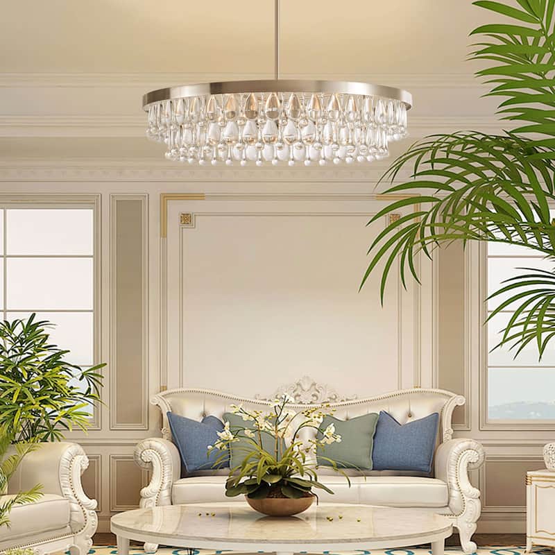 Viviana Crystal 6-light Chandelier