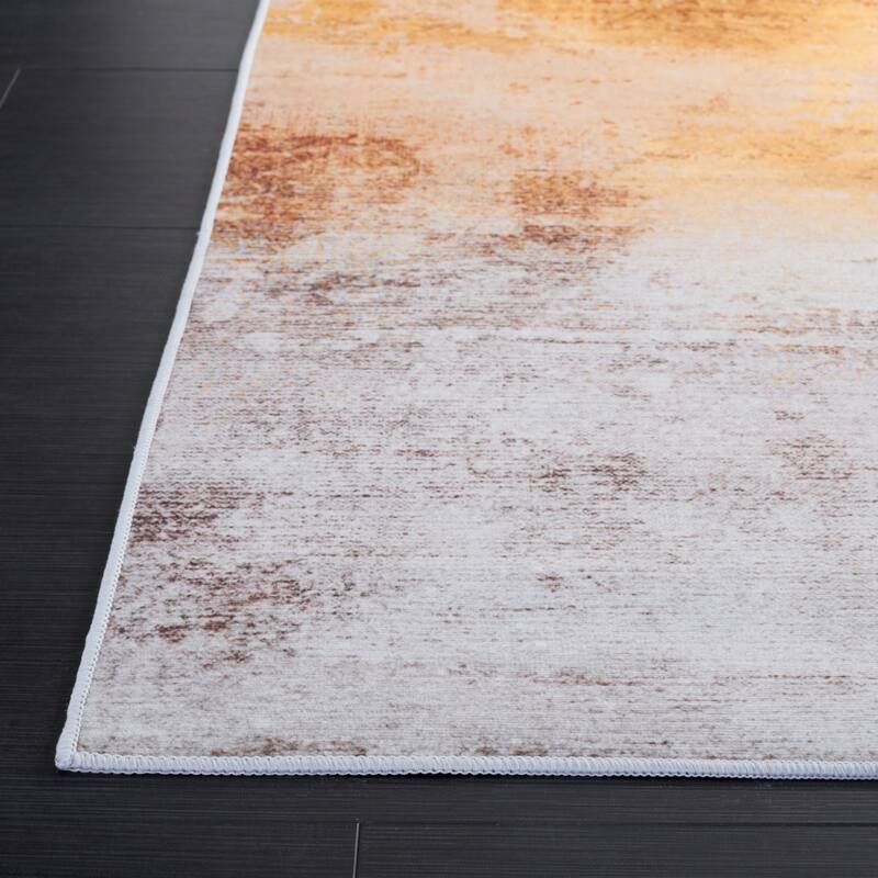 SAFAVIEH Tacoma Machine Washable Slip Resistant Rosalia Modern Abstract