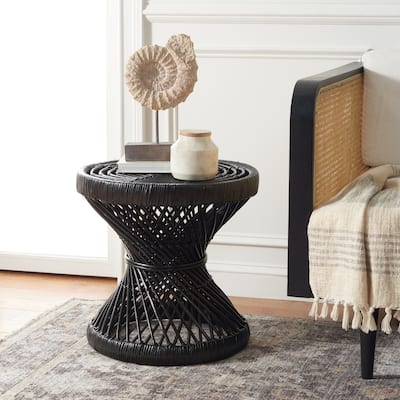 SAFAVIEH Korina Small Bowed Coffee Table - 23.6" x 23.6" x 23.6" - 20Wx20Dx20H