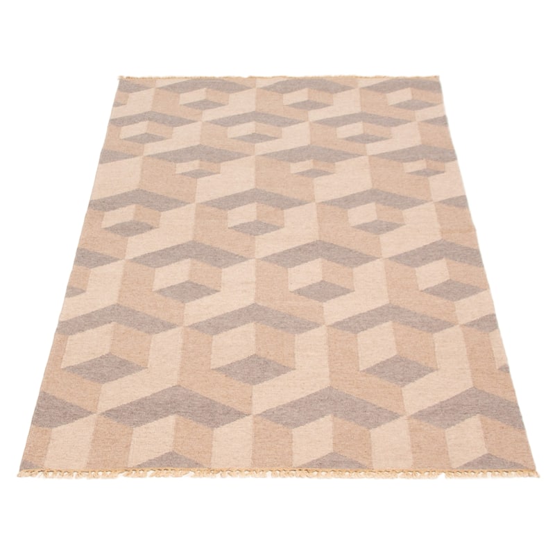Ankara FW Tan Kilim 5'0" x 8'0" - 5'0 x 8'0